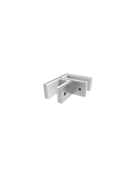 Unión 90° para Vidrio V3330 | Häusen® 12–20 mm