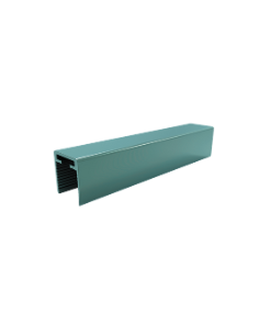 Pasamanos Rectangular 30×28 mm | Häusen® Perfil Arquitectónico