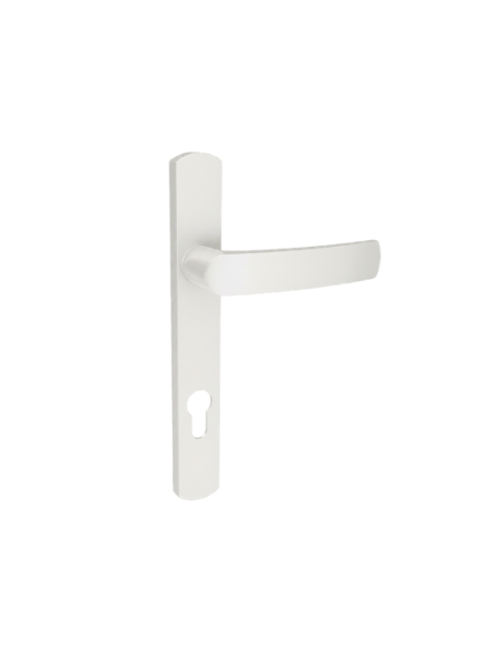 Manilla con escudo largo MS020 Häusen – diseño premium para puertas de aluminio y PVC