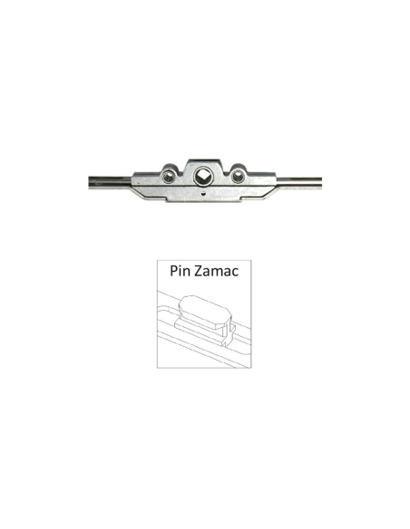 CIERRE MULT. UNIV. 7,5 MM 270 MM - 1 ZAMAK PIN
