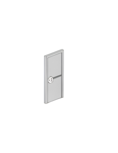 Hoja Pasiva para Puertas de Doble Hoja con Sistema Antipánico  Hausen