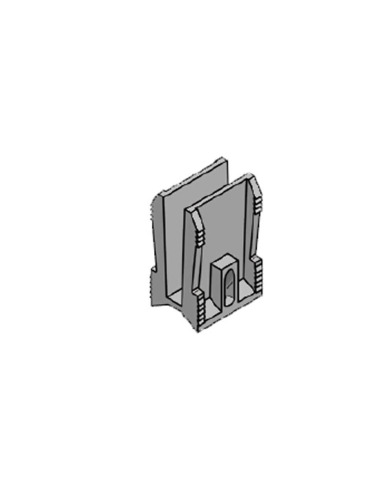 Pinza Intermedia para Varilla de Conexión – Corredera Elevable | Herraje Hausen
