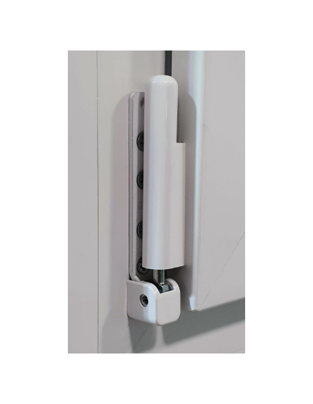 Bisagra Atornillada Inferior Activa en Marco P1506 para Ventanas PVC Oscilobatientes – Herraje de Alta Durabilidad