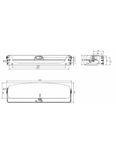 Motor de Cadena EOL N – Automatización de Ventanas para Ventilación Natural 230V 2