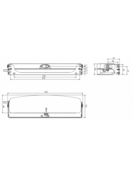Motor de Cadena EOL N – Automatización de Ventanas para Ventilación Natural 230V
