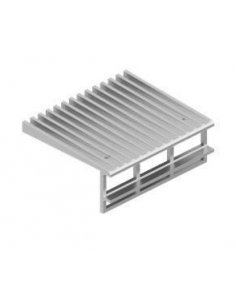 VDR ASIENTO DEL VIDRIO PARA PERFIL BASE HBV-IV PLATA