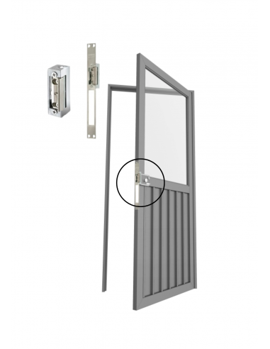 Abrepuertas Eléctrico Estrecho ADF/LARGO Multivoltaje | 12–24V DC / 220V
