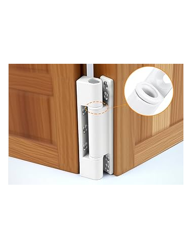 Bisagra Pernio 75 mm P2250‑9016 | Alta Resistencia para PVC Oscilobatiente