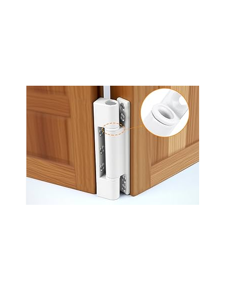 Bisagra Pernio 100 mm Negra | Alta Resistencia para PVC Practicable