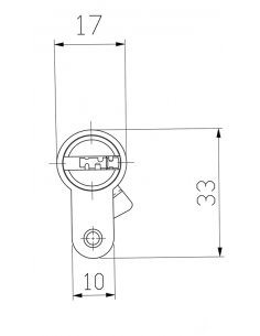 Cilindro Níquel 40x40 Llave Normal – Seguridad y Precisión 2