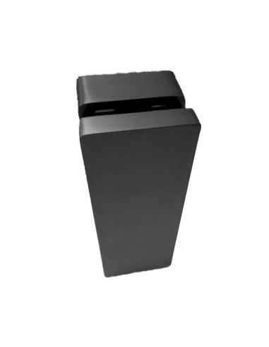 copy of copy of copy of VDR PINZA VIDRIO RECTANGULAR 10 - 16 mm. SIN PERF. PLATA BRILLANTE