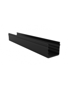 Goma Estriada 6 m para Pasamanos Canal 20 mm | Negro | Hausen