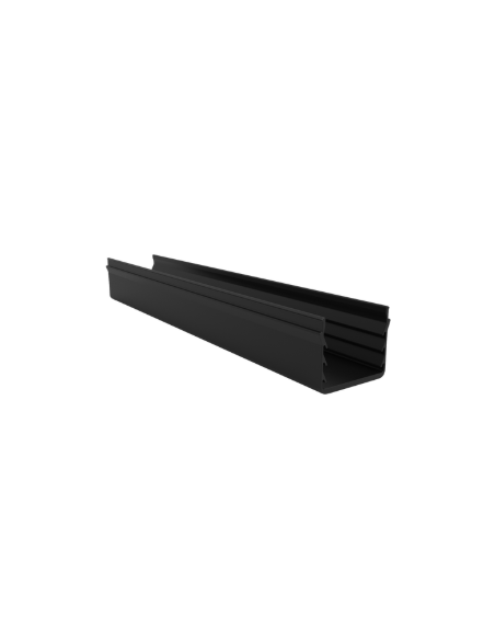 Goma Estriada 6 m para Pasamanos Canal 20 mm | Negro | Hausen