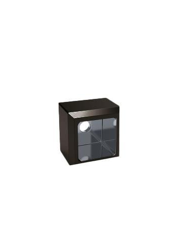 copy of VDR SOPORTE SUJECION PARED PASAMANOS RECTANGULO 30 x 28 PLATA BRILLANTE