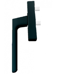 Cremona Yakov 2 Tetones negro para PVC y Aluminio