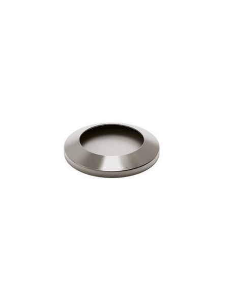 VDR ARANDELA SOPORTE SUJECION PARED PASAMANOS C/TORN. 50 Ø PLATA BRILLANTE