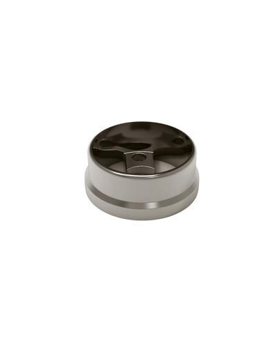 VDR Soporte Sujeción Pared Pasamanos con Tornillo Interior 50 Ø Plata Brillante