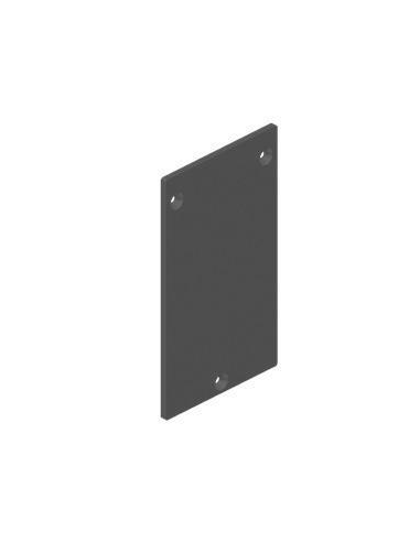 VDR Tapa para Perfil Base HBV‑IV en U Gris Antracita Texturado