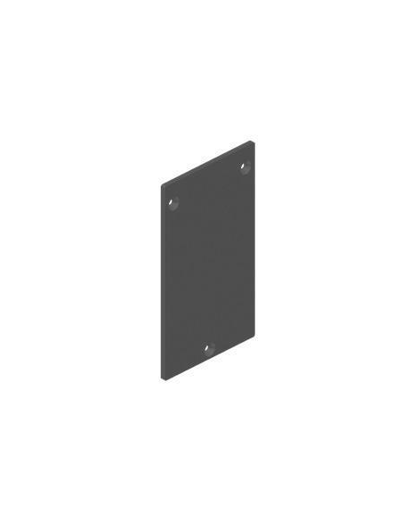 VDR Tapa para Perfil Base HBV‑IV en U Gris Antracita Texturado