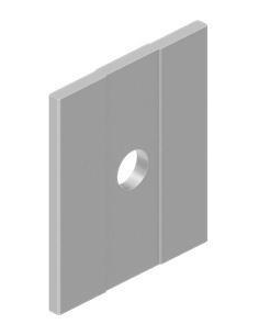 VDR Drenaje Mecanizado para Perfil Base HBV‑IV Plata