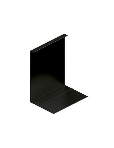 VDR Perfil Cobertura Base HBV‑IV 5 m Negro Texturado