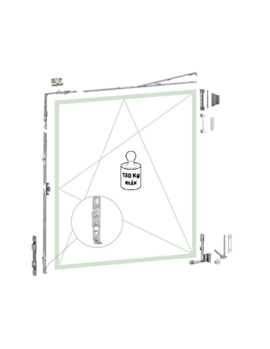 KIT OB C16 SH CF SEG CLAT BATOR DER 13MM 9016 HOJA ACTIVA