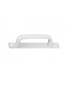 Asa Desplazada | Accesorio 173×197 mm en 9016 y 9005 para Aluminio y PVC