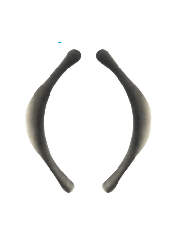 Tirador Taurus | 380 mm · Simple y Doble Mano · RAL 9016 · 9005 · 9006 · Níquel