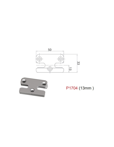 CERRADERO SEG. 13MM
