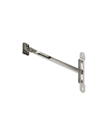 Bisagra Compás PVC 174 mm Inoxidable | Herraje Ventana PVC