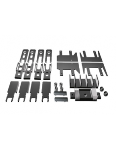 Kit Base ALU-18 Caucho con Escuadra de Alineacion para Aluminio