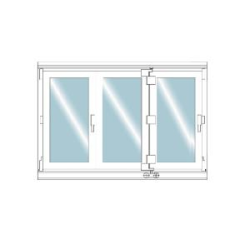 KIT PLEGABLE 330 ALU C.E. PLATA - DAKAR