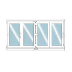KIT PLEGABLE 431 ALU C.E. PLATA - DAKAR