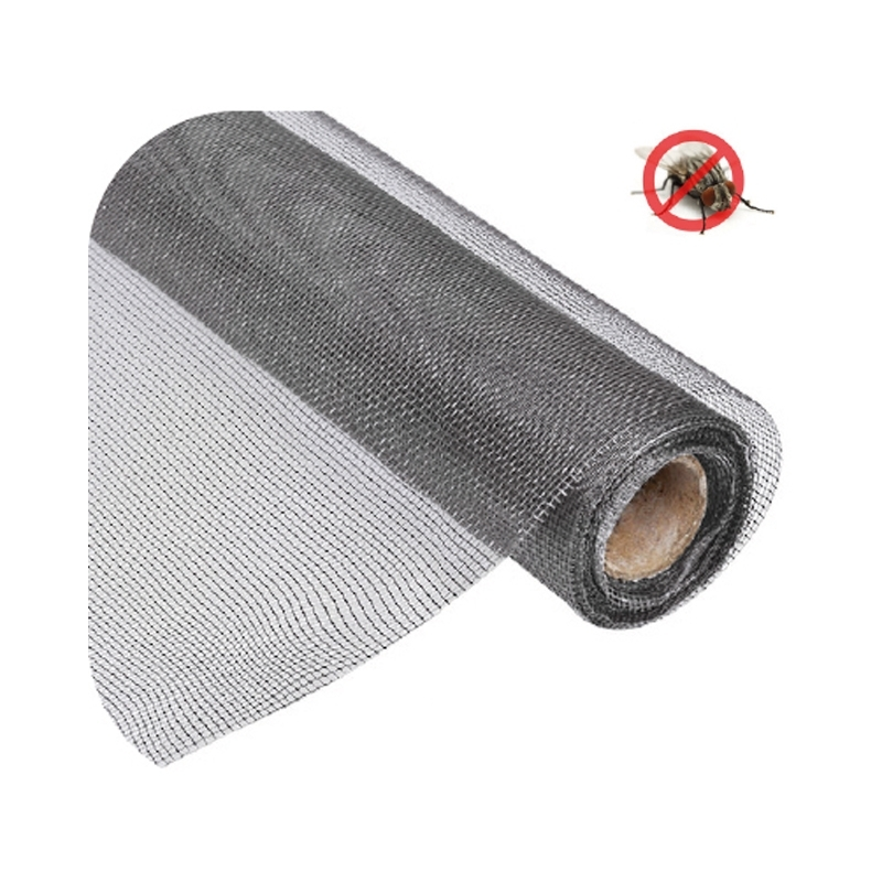 ROLLO TELA MOSQUITERA 150CM FIBRA VIDRIO GRIS 30Mts