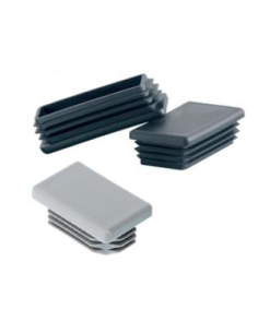 Rep.contera int.rect.40x100 Negra  Estriad