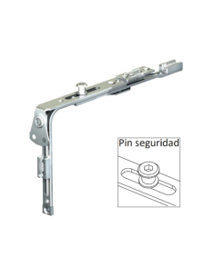 Ángulo de cambio mini HAUSEN P1053 – Bulón de seguridad para ventanas PVC y aluminio 2