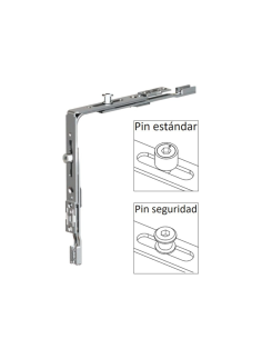 Ángulo de reenvío 2 bulones – Seguridad reforzada para ventanas PVC y aluminio 2