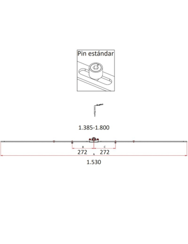CREMONA OB 15MM CV STD 1385-1800