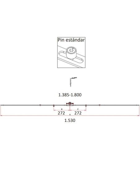 CREMONA OB 15MM CV STD 1385-1800 CREMONA OB 15MM CV STD 1385-1800