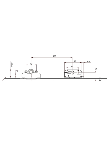 Cremona 30 Mm c.variable Bulon Std C/llave   1585-2000 Cremona 30 Mm c.variable Bulon Std C/llave   1585-2000