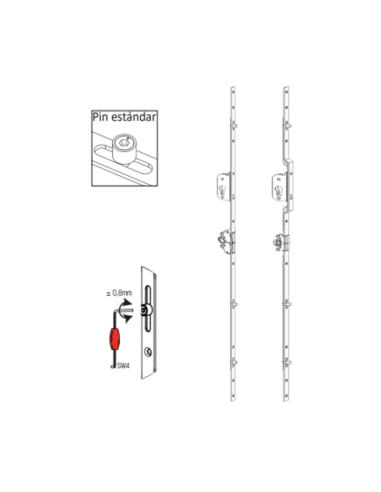 Cremona 30 Mm c.variable Bulon Std C/llave   1585-2000