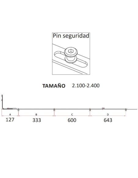Reenvio Trasero P.CIERRE SEG. 2100-2400 Reenvio Trasero P.CIERRE SEG. 2100-2400