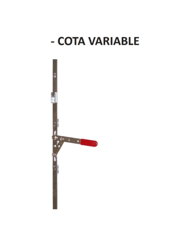 Pasador Palanca P1805 | Cota Variable 1585‑2000 mm para Oscilobatiente PVC