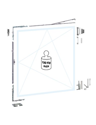 Kit Ob Pvc Sh Cv std. a.inf 13mm 9005