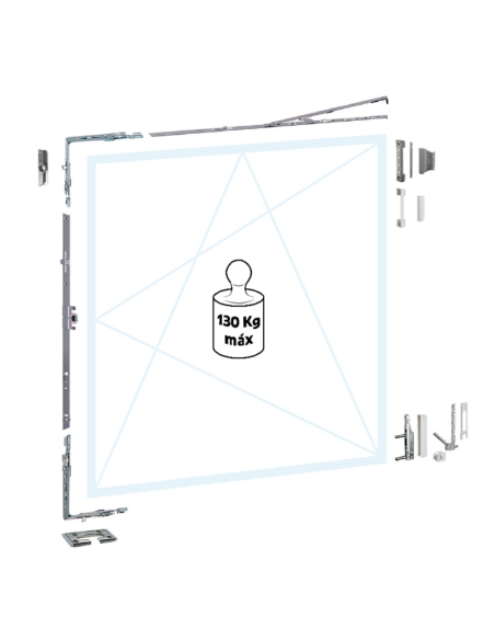 Kit Ob Pvc Sh Cv std. a.inf 13mm 9006